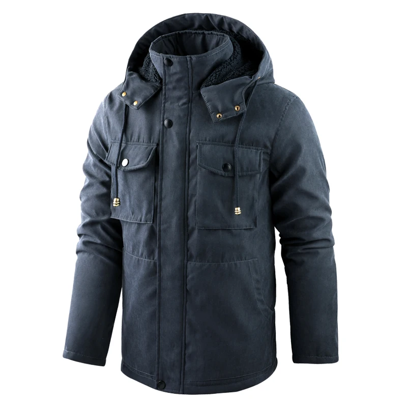 Quality Winter Clothing Brand - Мужская флисовая куртка высокого качества, зимняя
