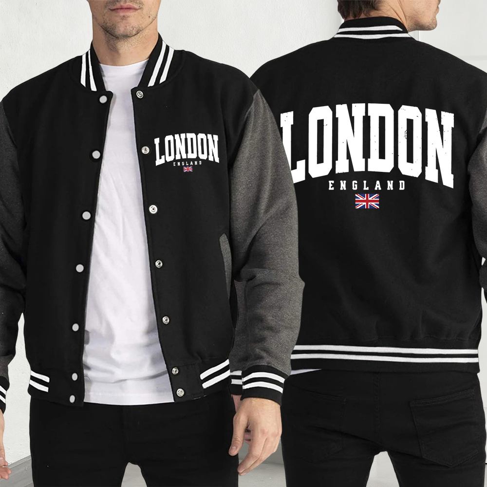 Winter Clothing London - Мужские куртки с флагом Лондона и