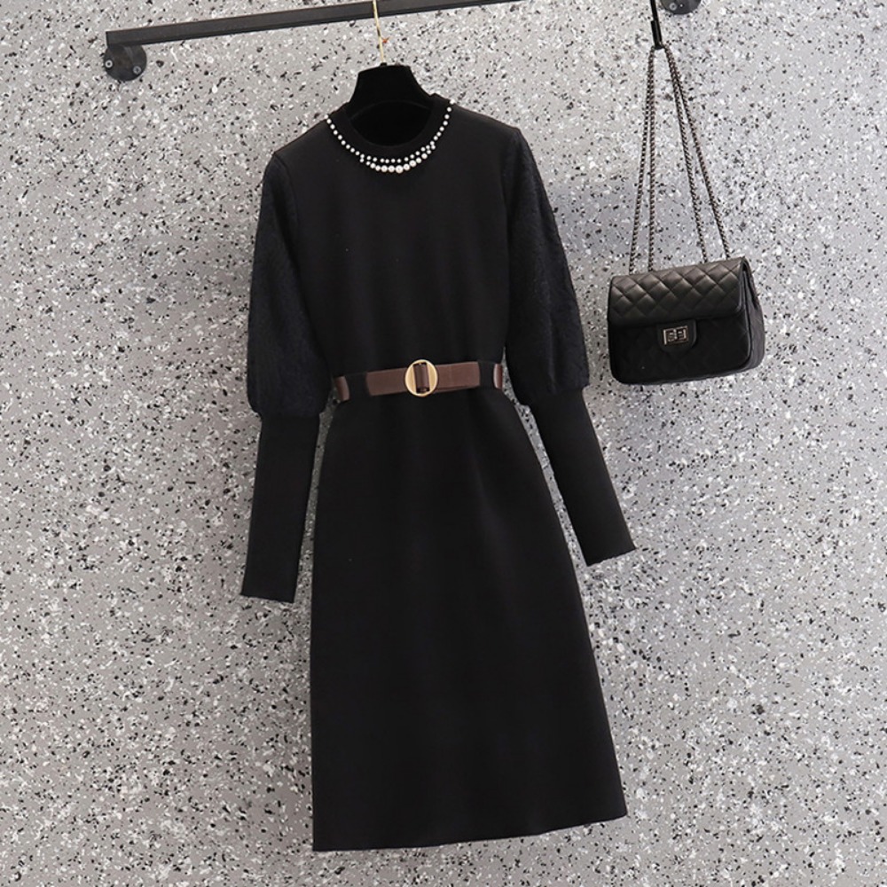 Winter Clothing Line - Повседневные элегантные вязаные осенние платья с