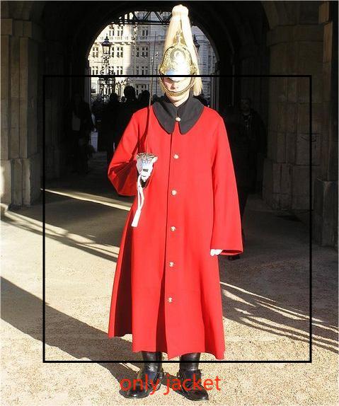 Jacket Winter Clothing - Британская куртка боевой лошади, карнавальный костюм,