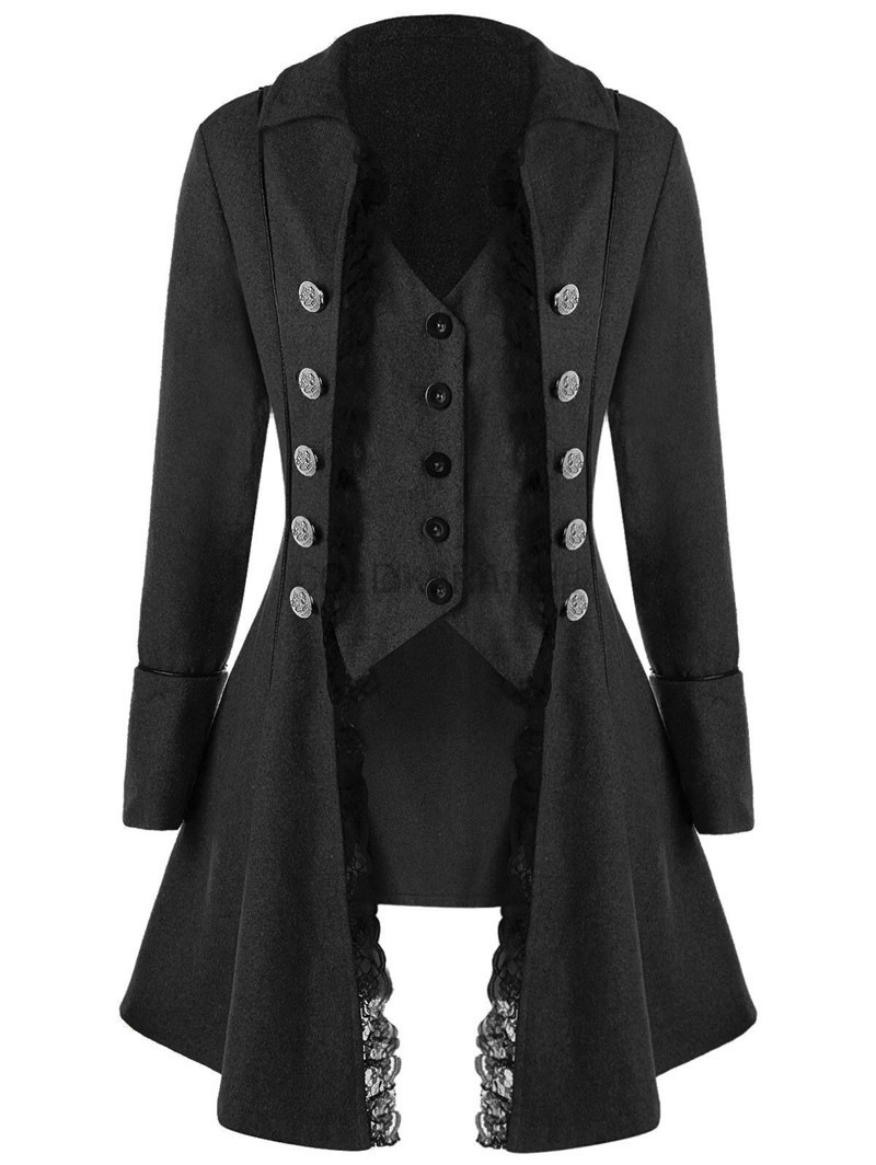 Jacket Winter Clothing - Зимняя женская куртка, готический корсет в