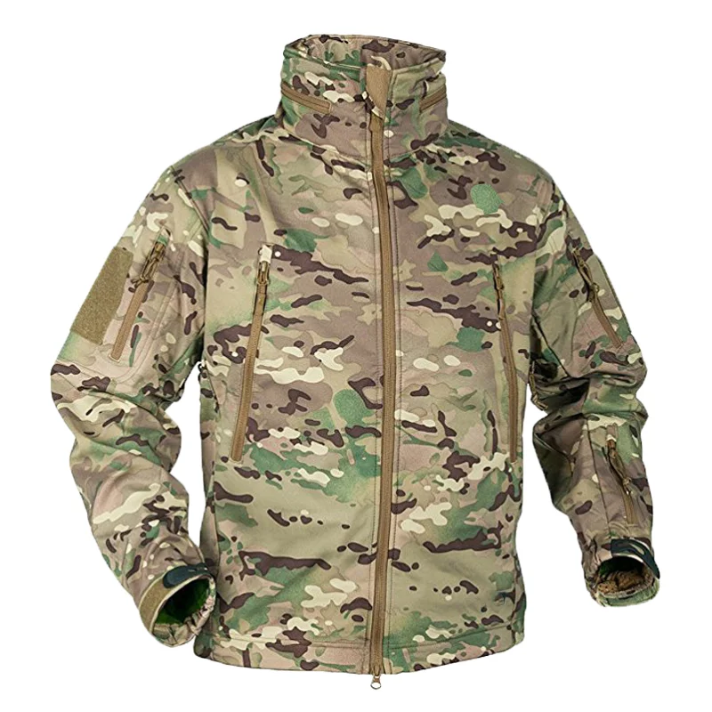 Winter Clothing Hiking - Мужские зимне-осенние флисовые куртки из софтшелла,