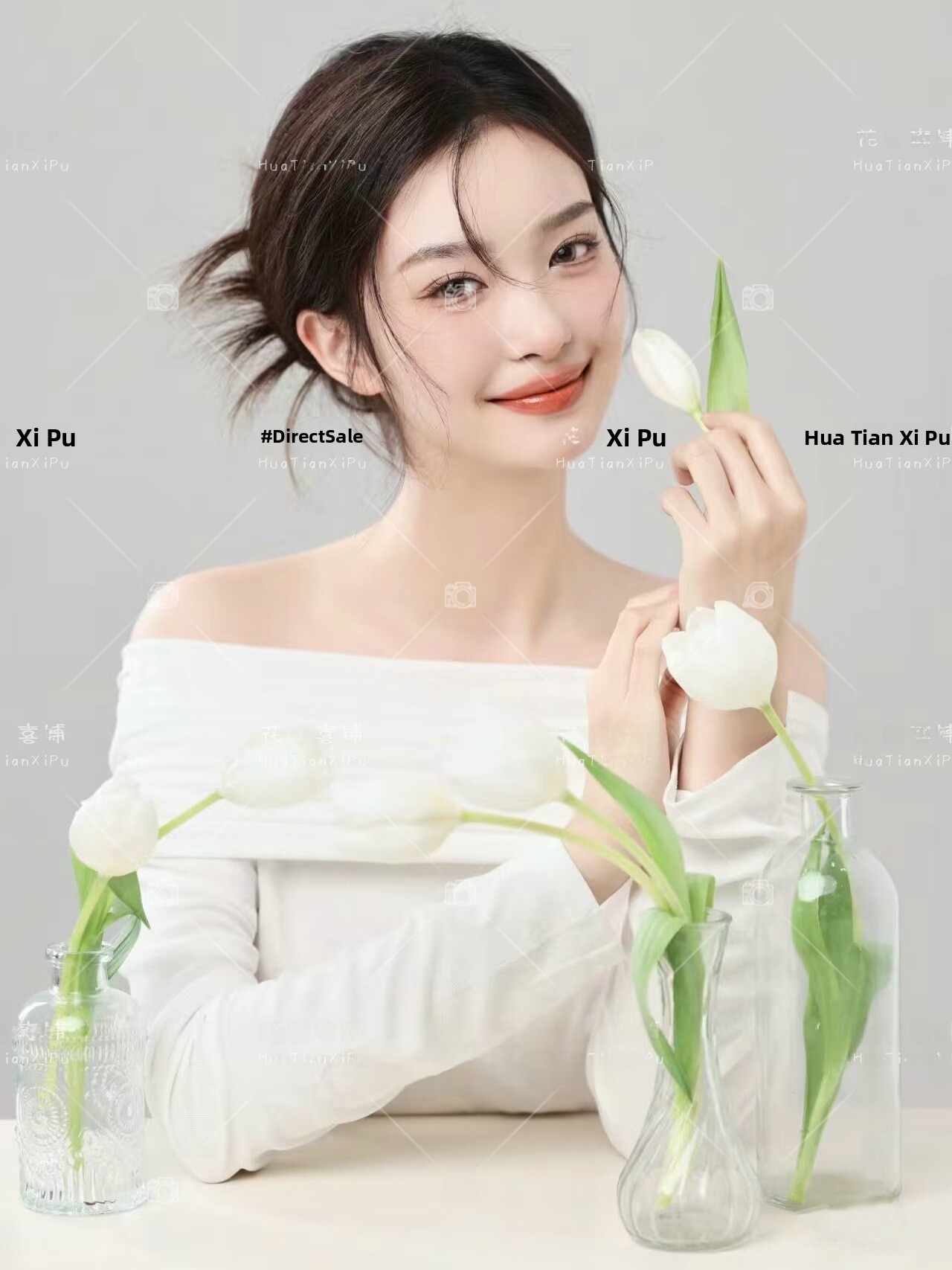 Winter Clothing Korean - Новинка: Фотография-портрет в корейском стиле для