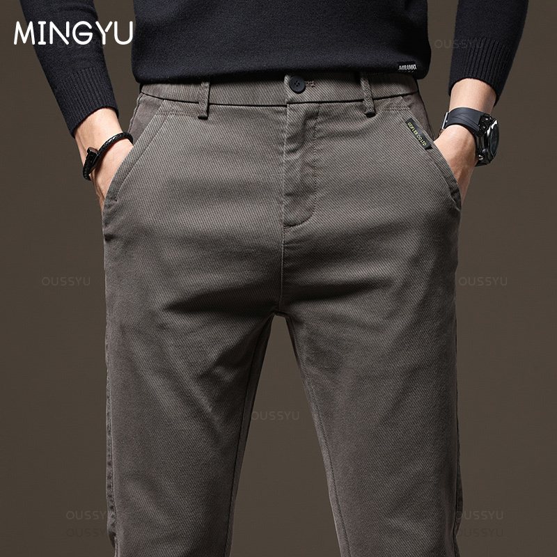 Quality Winter Clothing Brand - Брюки мужские с эластичным поясом, брендовые