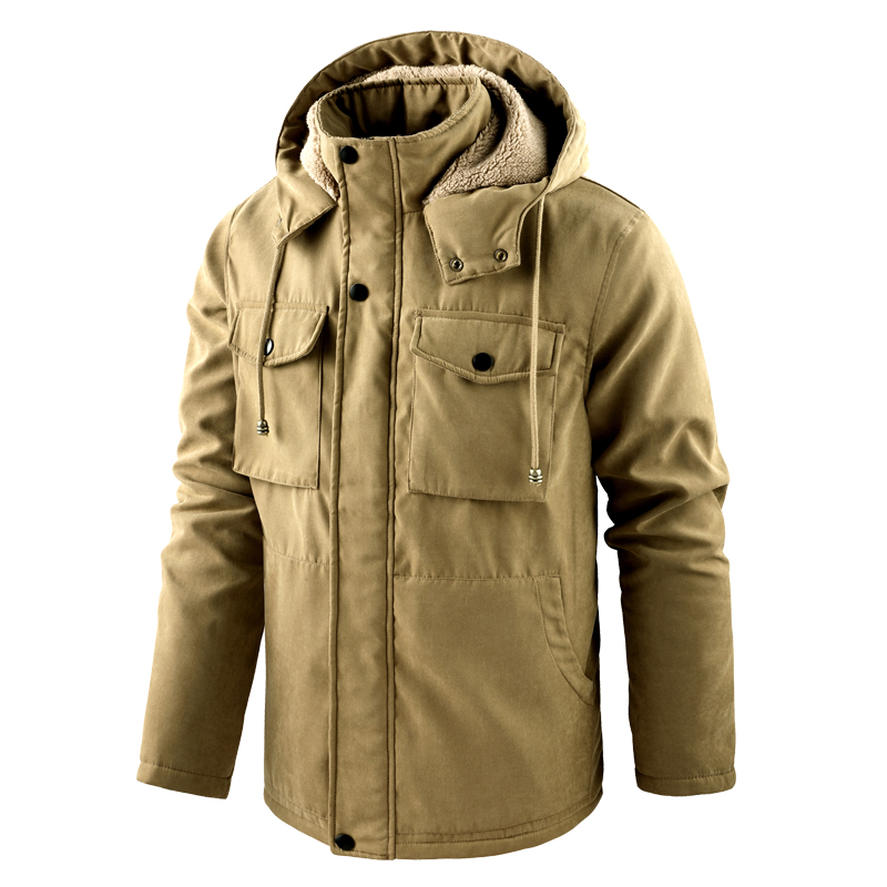 Мужская флисовая куртка высоко – обзор и цена Quality Winter Clothing Brand