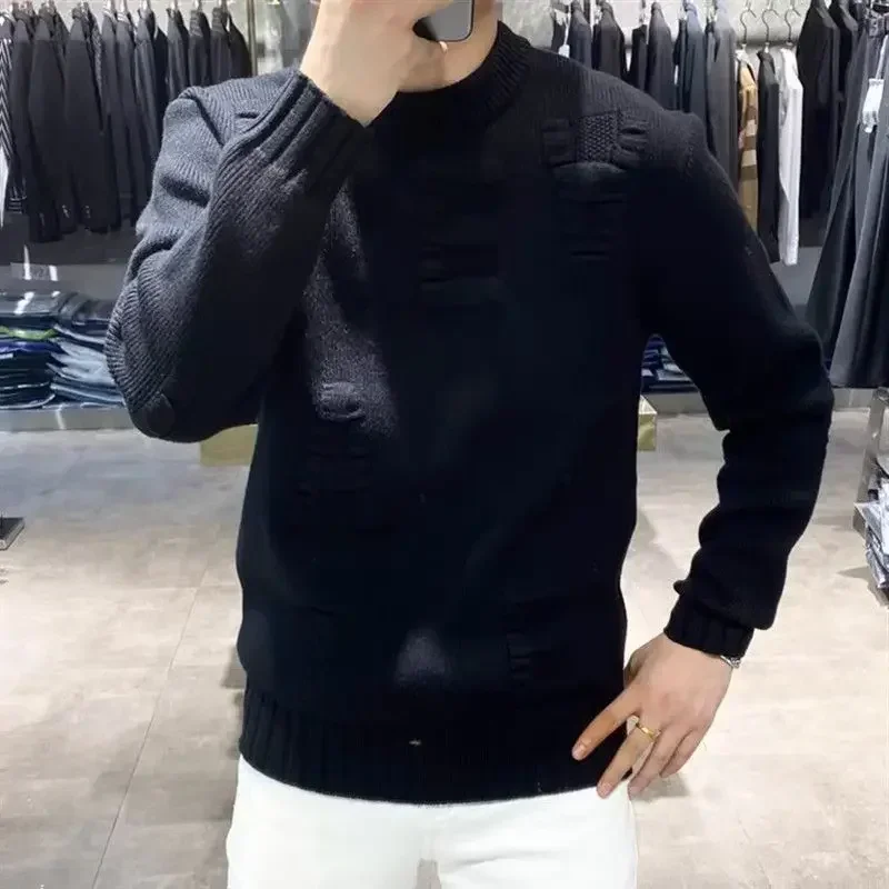 Мужская одежда, зеленый вязаны – обзор и цена Winter Clothing Korean
