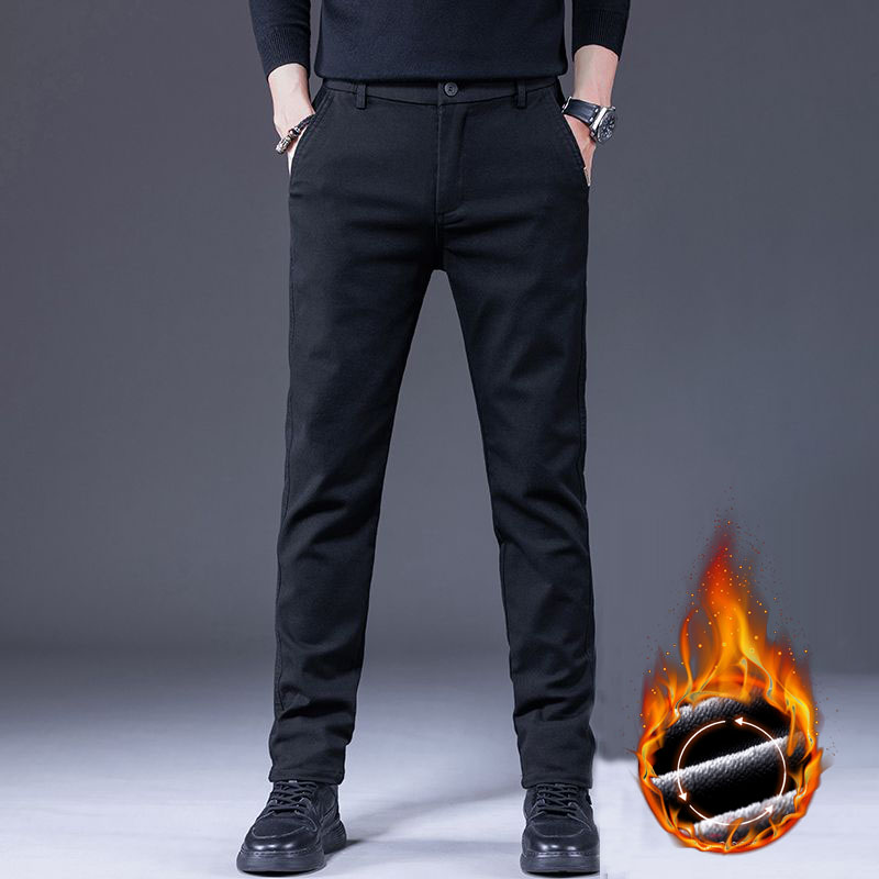 Бархатные теплые мужские делов – обзор и цена Quality Winter Clothing Brand