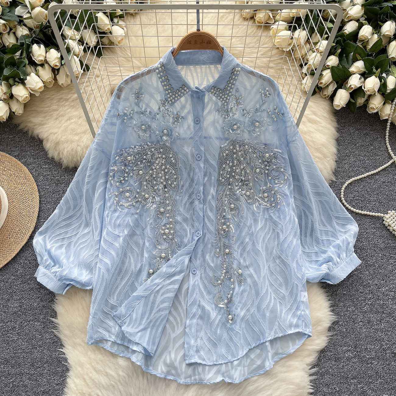 Женская Блестящая рубашка на п – обзор и цена Winter Clothing Korean