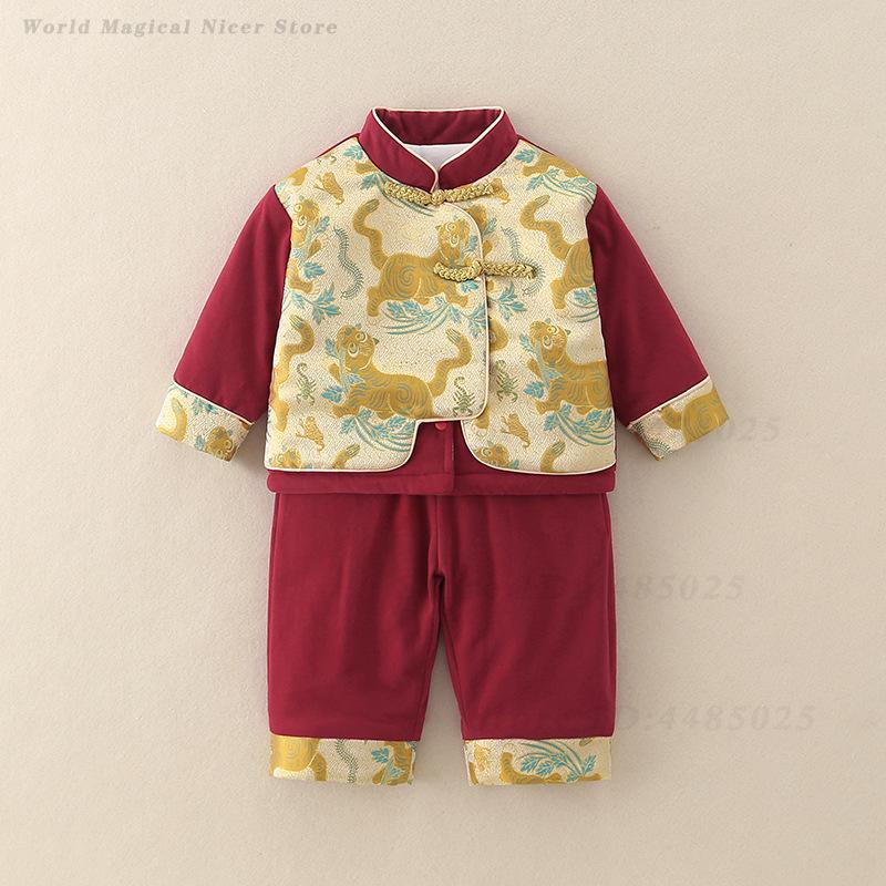 Осенне-зимний толстый костюм Т – обзор и цена Winter Clothing For Babies