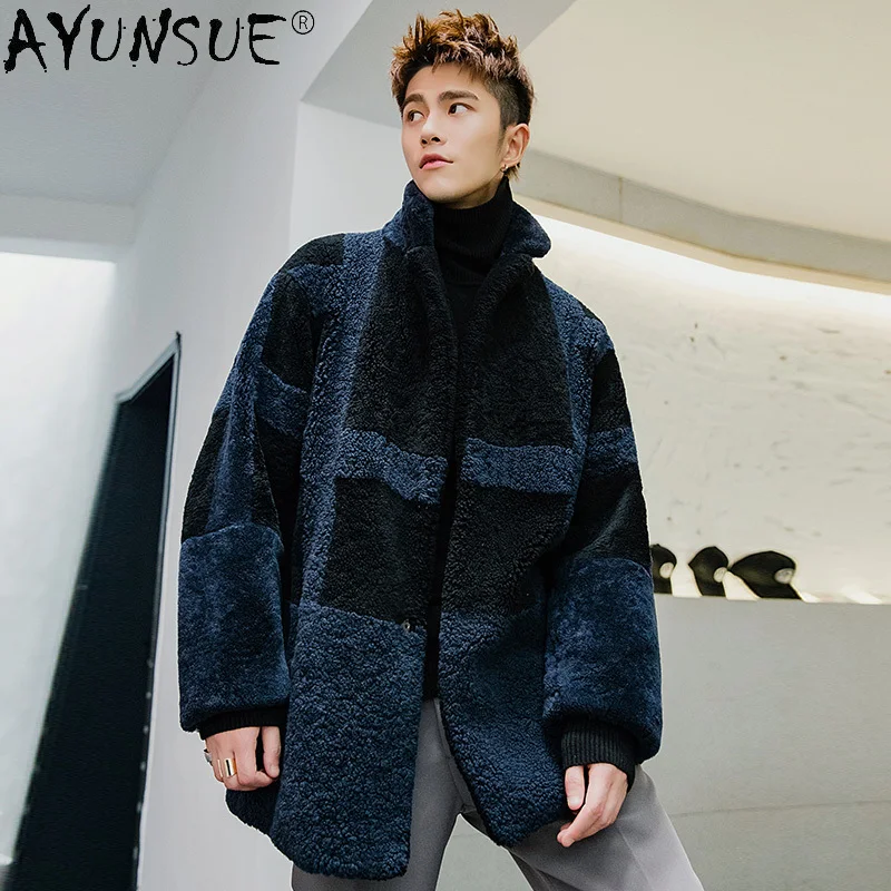 AYUNSUE 2025 Мужская одежда, з – обзор и цена Winter Clothing Korean