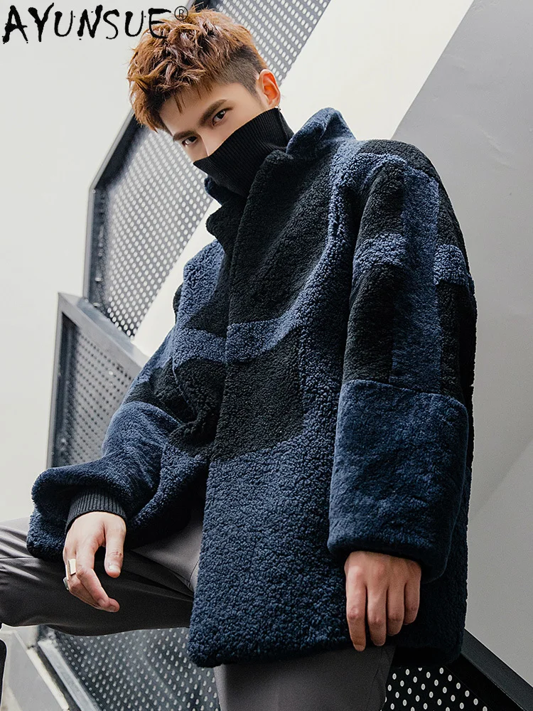 AYUNSUE 2025 Мужская одежда, з – обзор и цена Winter Clothing Korean