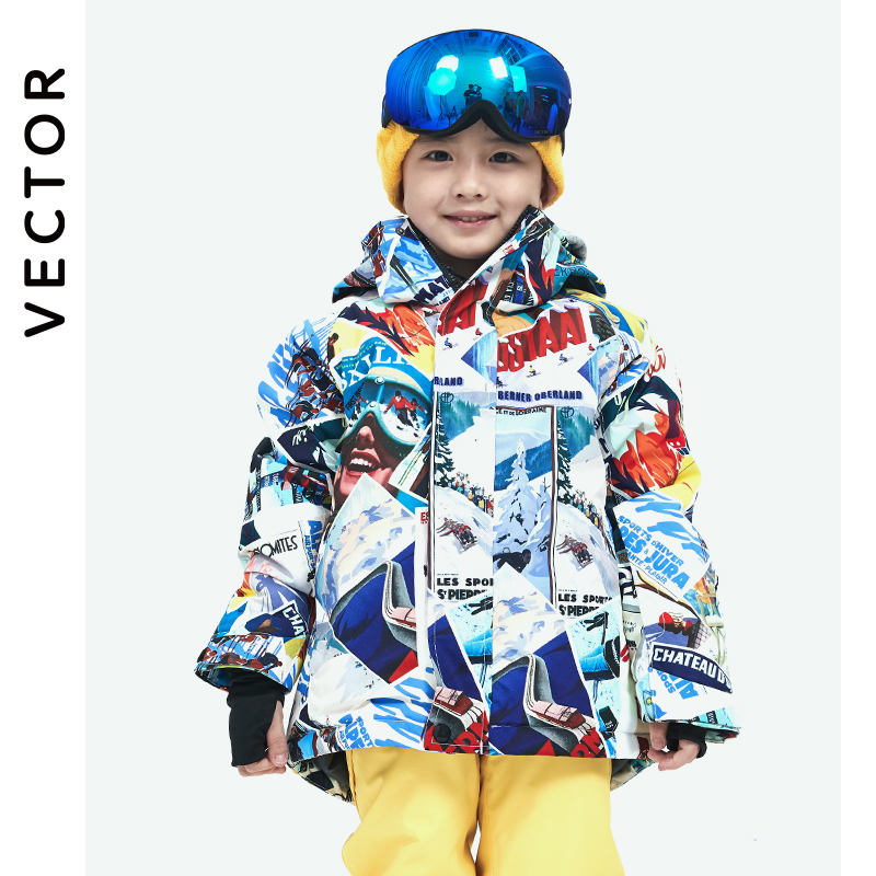 Детская зимняя одежда для улиц – обзор и цена Winter Clothing Vector