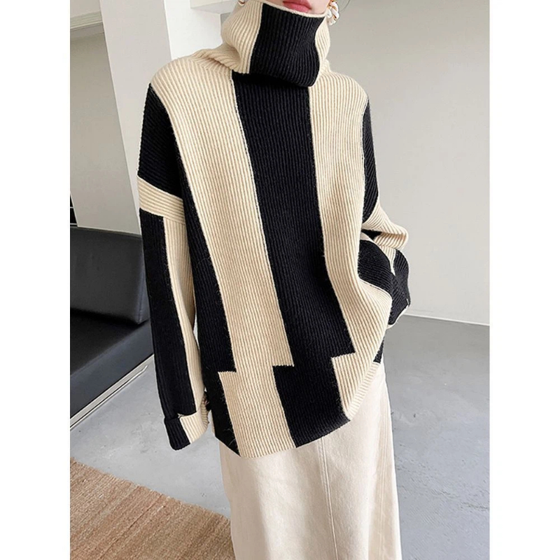 Ленивый стиль, полосатые контр – обзор и цена Winter Clothing Korean